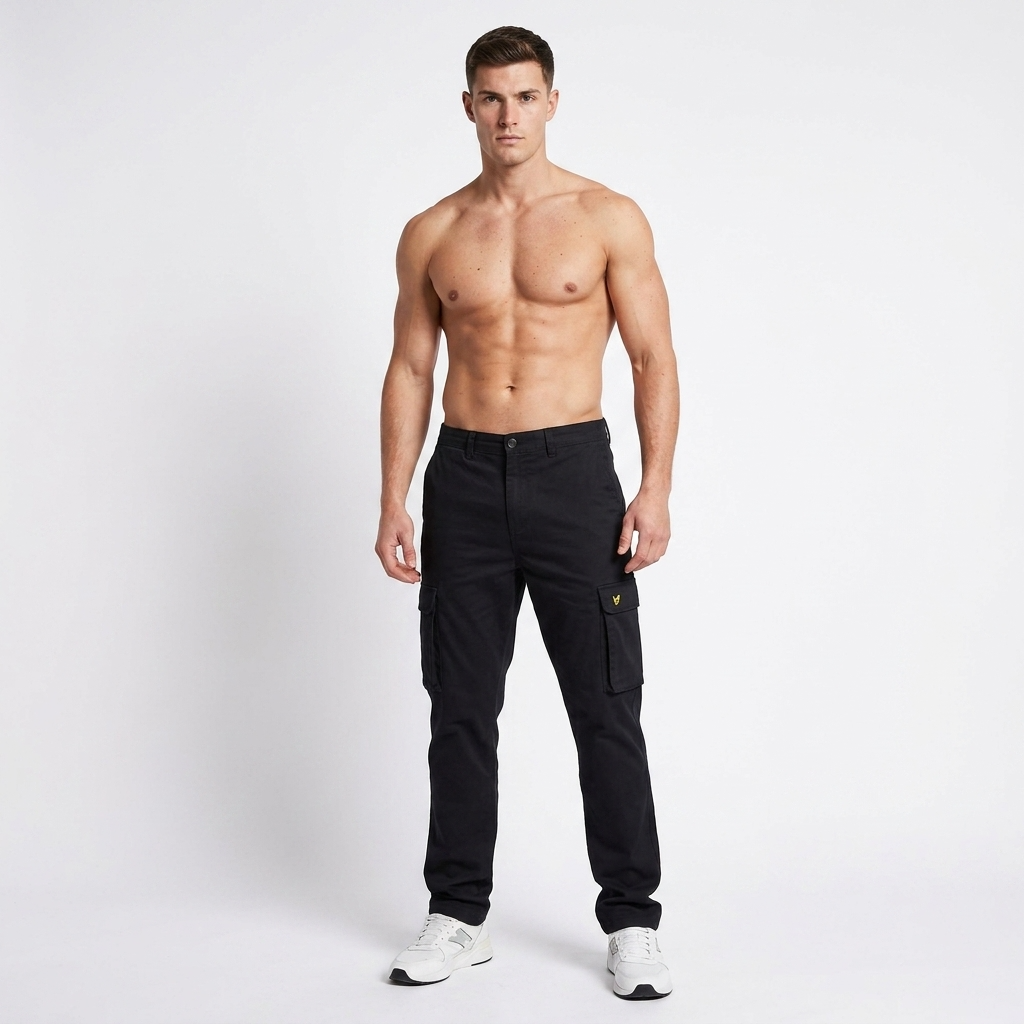 2461510 Lyle & Scott Pantaloni Blu Uomo