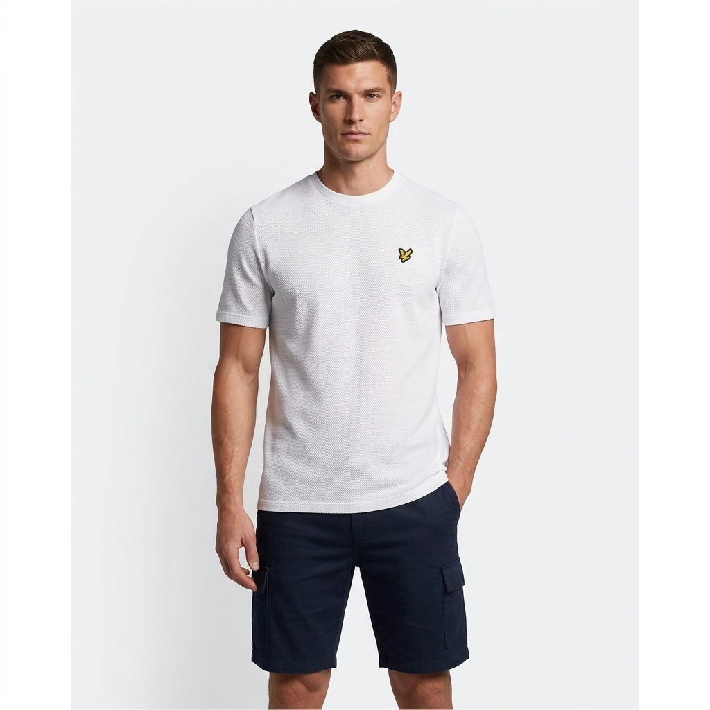 2461546 Lyle & Scott T-Shirt Bianco Uomo