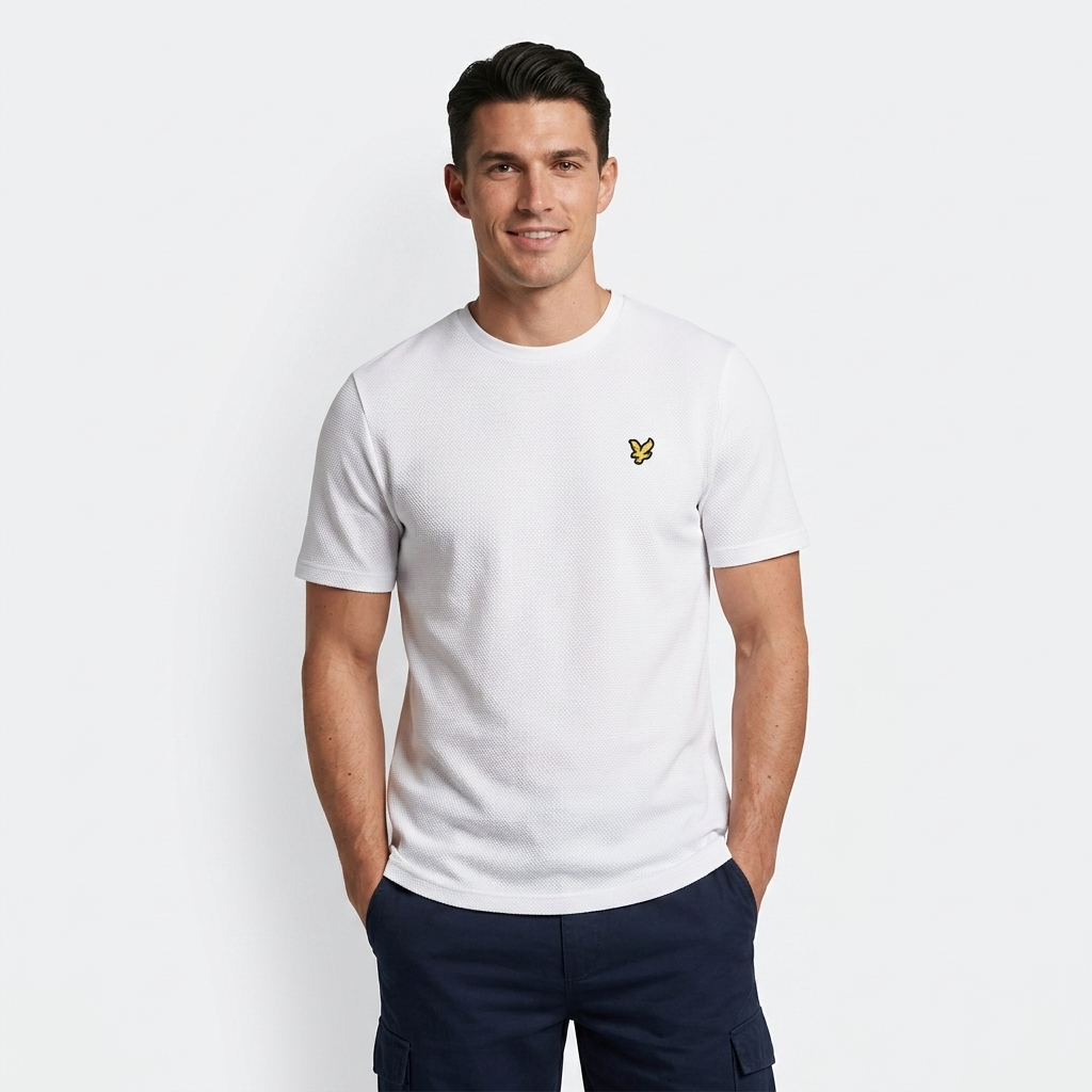 2461546 Lyle & Scott T-Shirt Bianco Uomo
