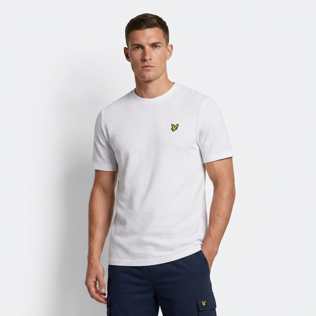 2461546 Lyle & Scott T-Shirt Bianco Uomo