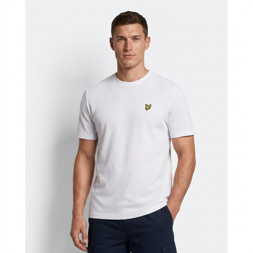 2461546 Lyle & Scott T-Shirt Bianco Uomo