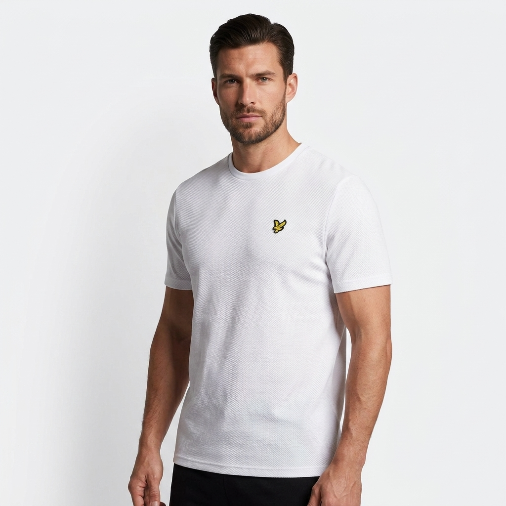 2461546 Lyle & Scott T-Shirt Bianco Uomo