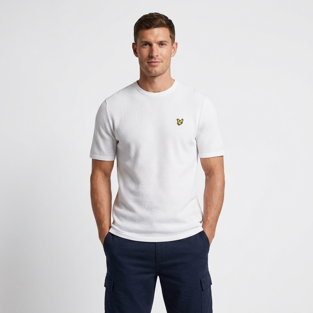 2461546 Lyle & Scott T-Shirt Bianco Uomo