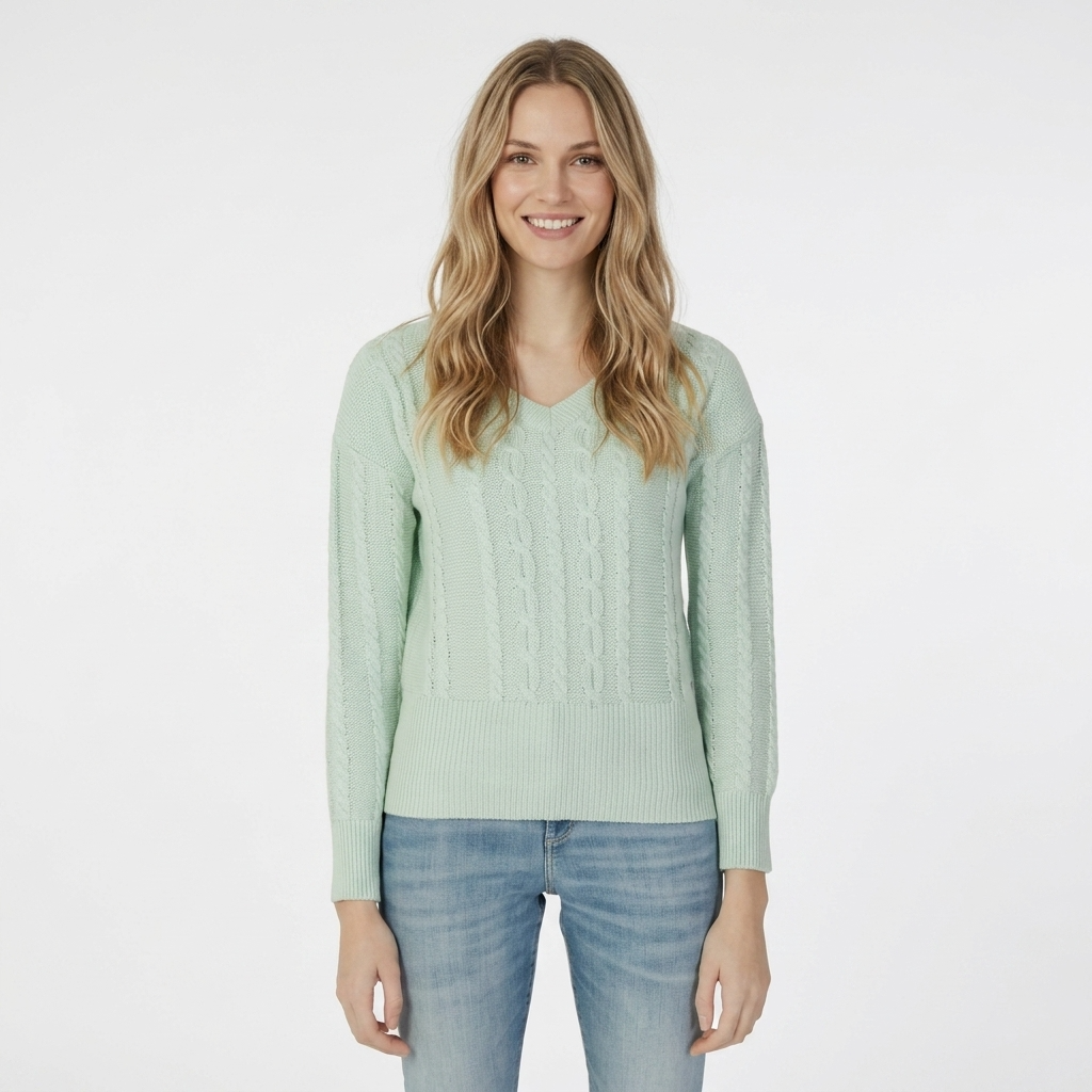 348223 Guess Maglia Verde Donna