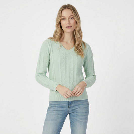 348223 Guess Maglia Verde Donna