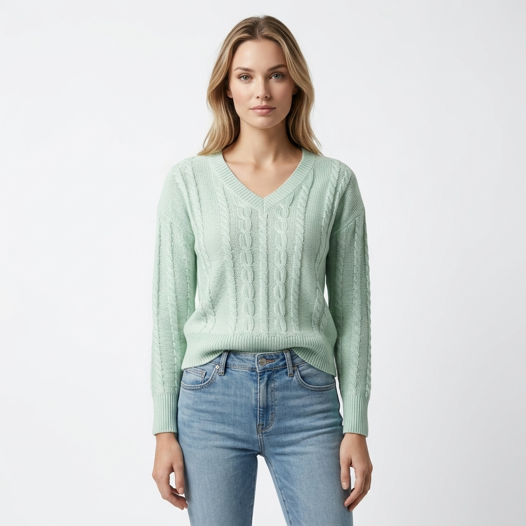 348223 Guess Maglia Verde Donna