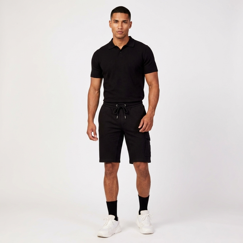 414643 Calvin Klein Jeans Bermuda Nero Uomo