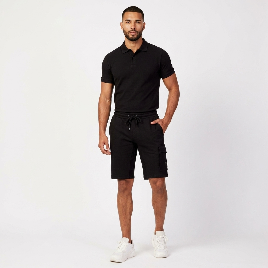 414643 Calvin Klein Jeans Bermuda Nero Uomo