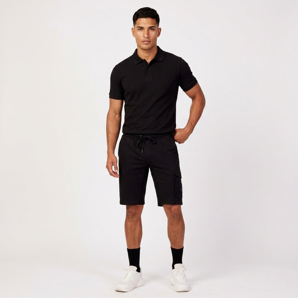 414643 Calvin Klein Jeans Bermuda Nero Uomo