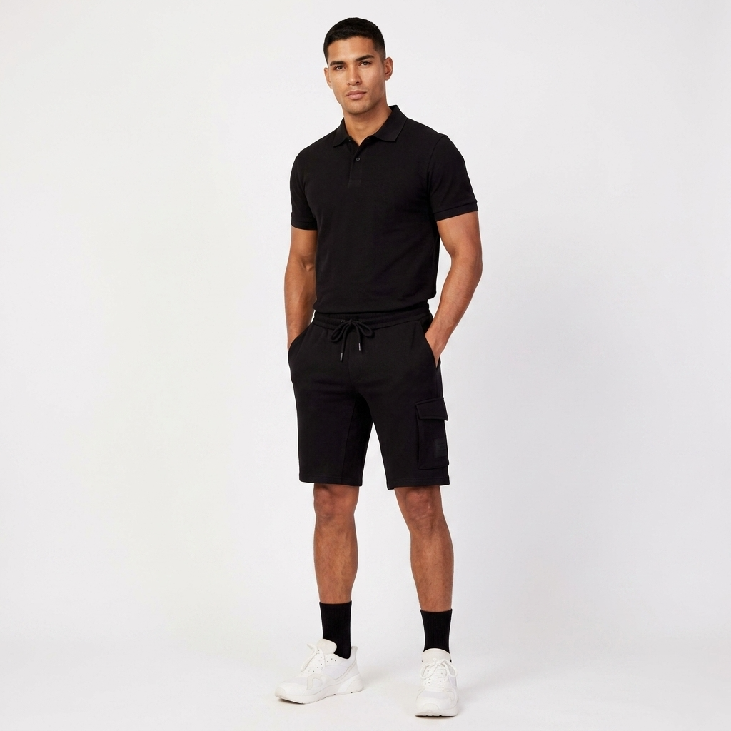 414643 Calvin Klein Jeans Bermuda Nero Uomo