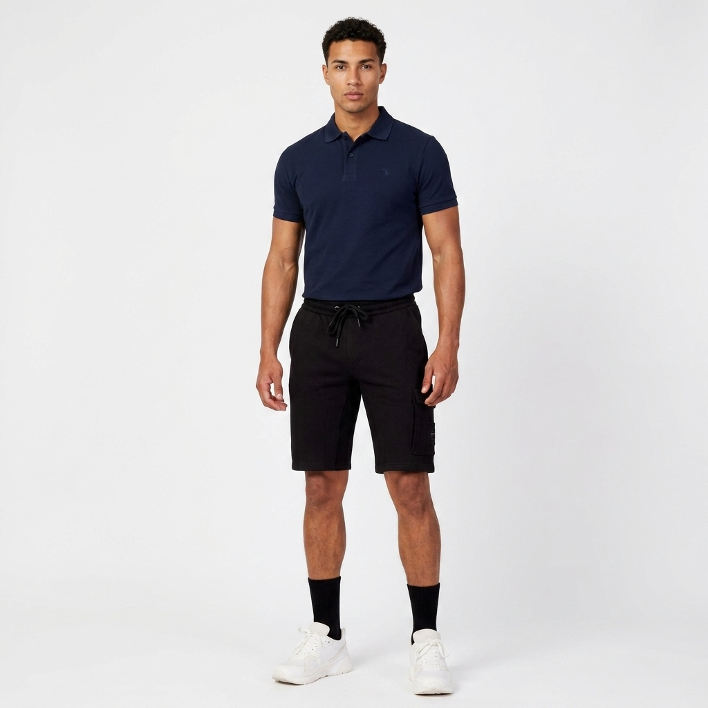 414643 Calvin Klein Jeans Bermuda Nero Uomo