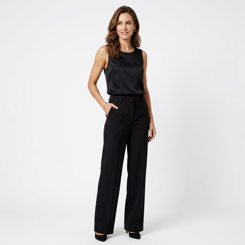 505421 Morgan De Toi Pantaloni Neri Donna Primavera/Estate