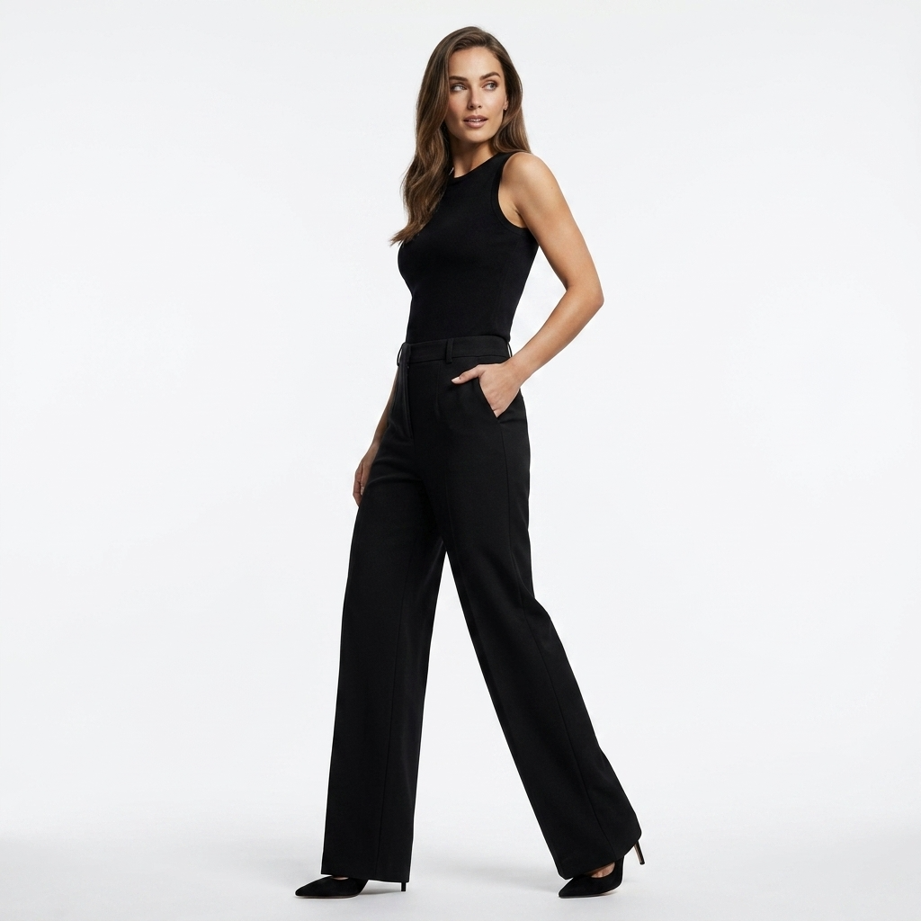 505421 Morgan De Toi Pantaloni Neri Donna Primavera/Estate