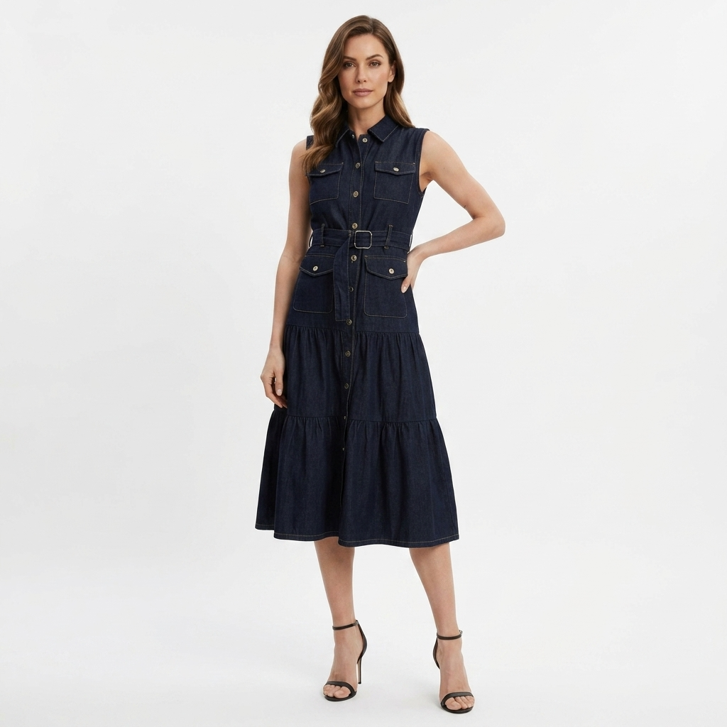 506516 Morgan De Toi Abito Blu Donna Primavera/Estate