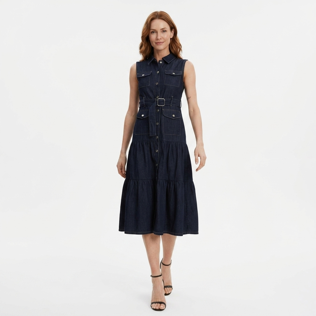 506516 Morgan De Toi Abito Blu Donna Primavera/Estate