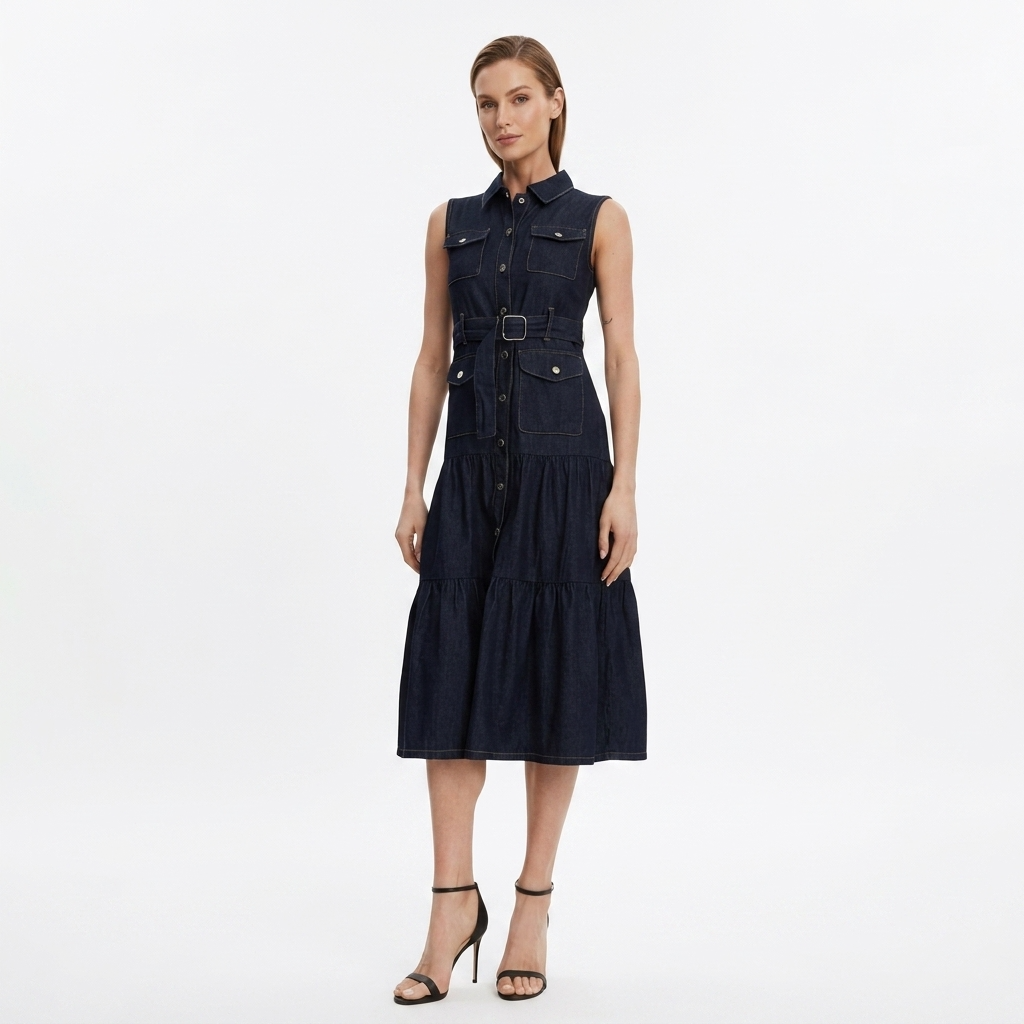 506516 Morgan De Toi Abito Blu Donna Primavera/Estate