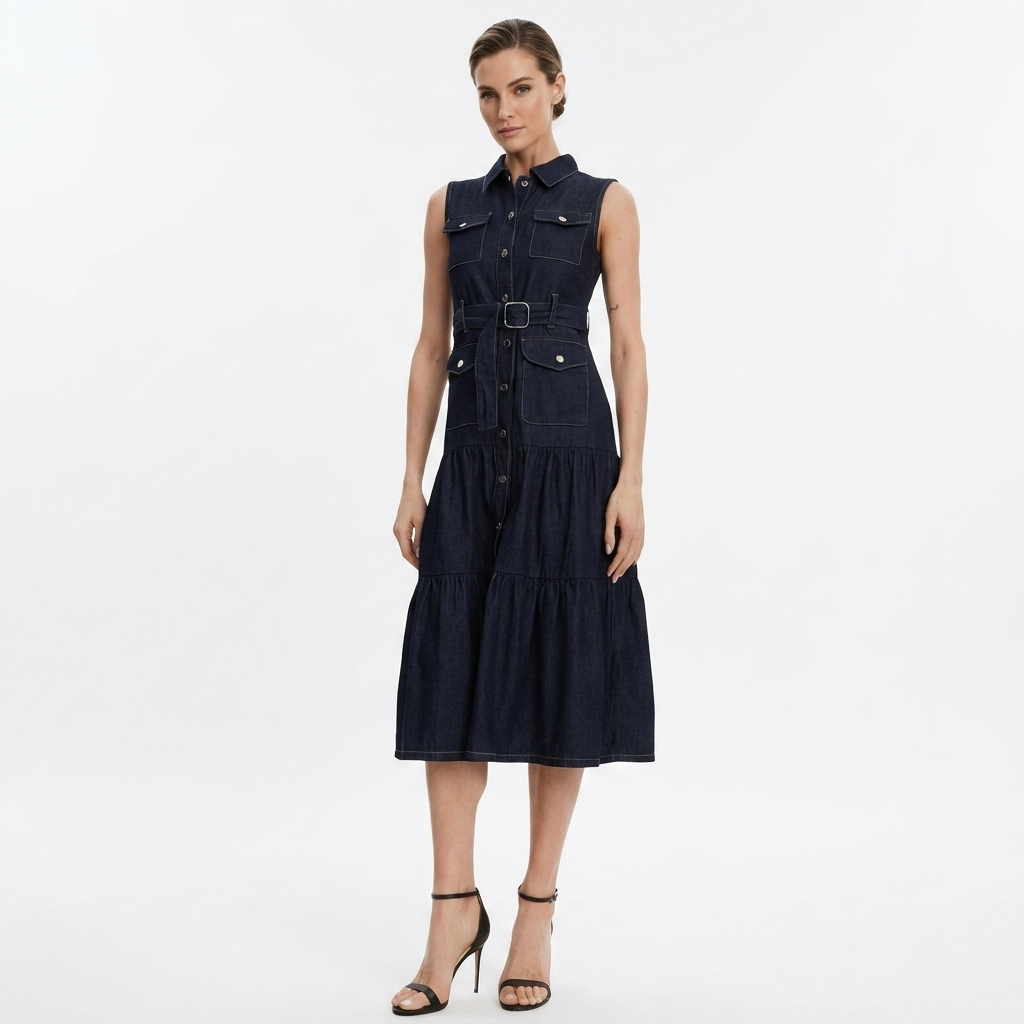 506516 Morgan De Toi Abito Blu Donna Primavera/Estate