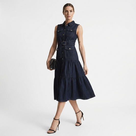 506516 Morgan De Toi Abito Blu Donna Primavera/Estate