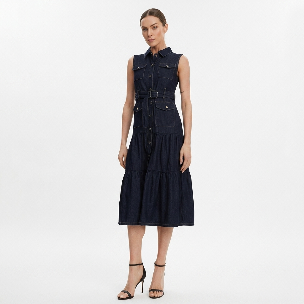 506516 Morgan De Toi Abito Blu Donna Primavera/Estate