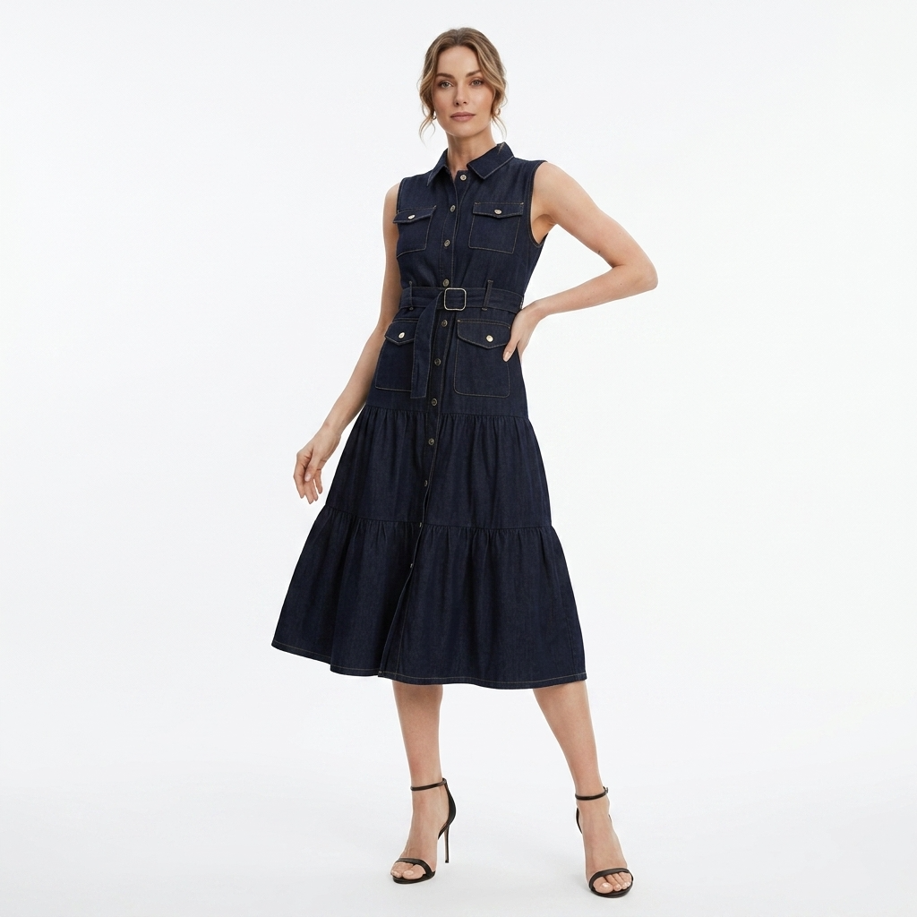 506516 Morgan De Toi Abito Blu Donna Primavera/Estate