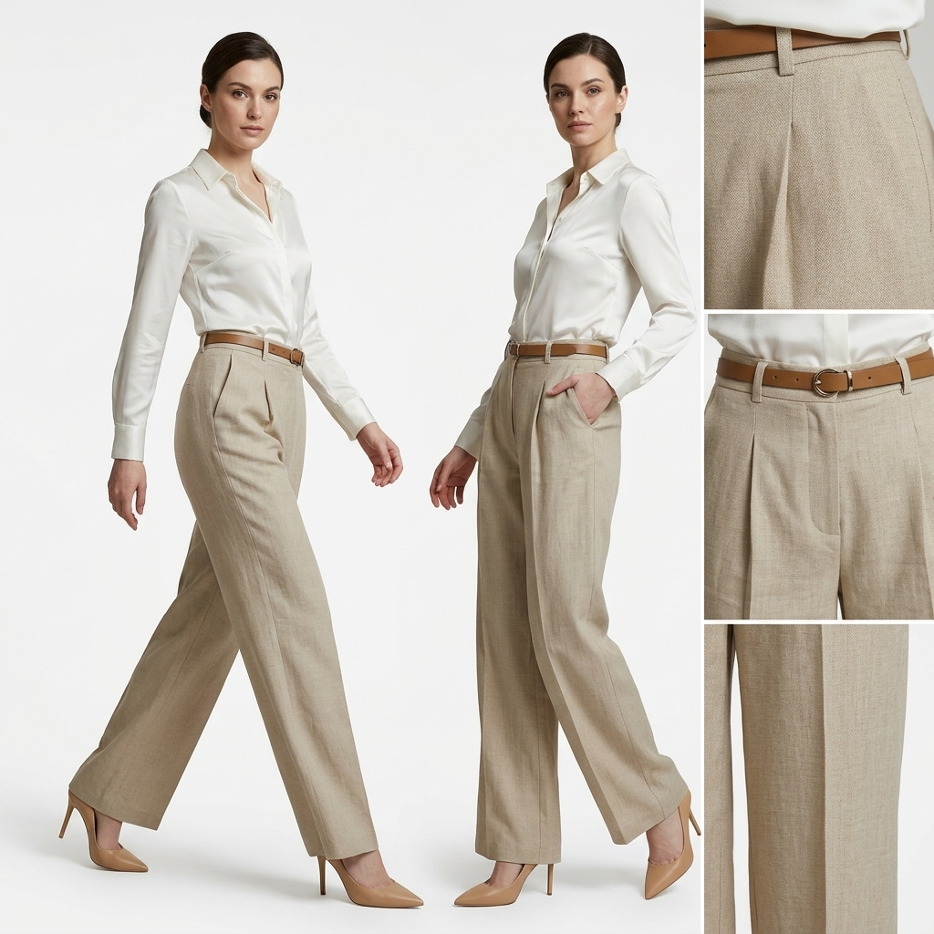 514484 Artigli Pantaloni Beige Donna Primavera/Estate
