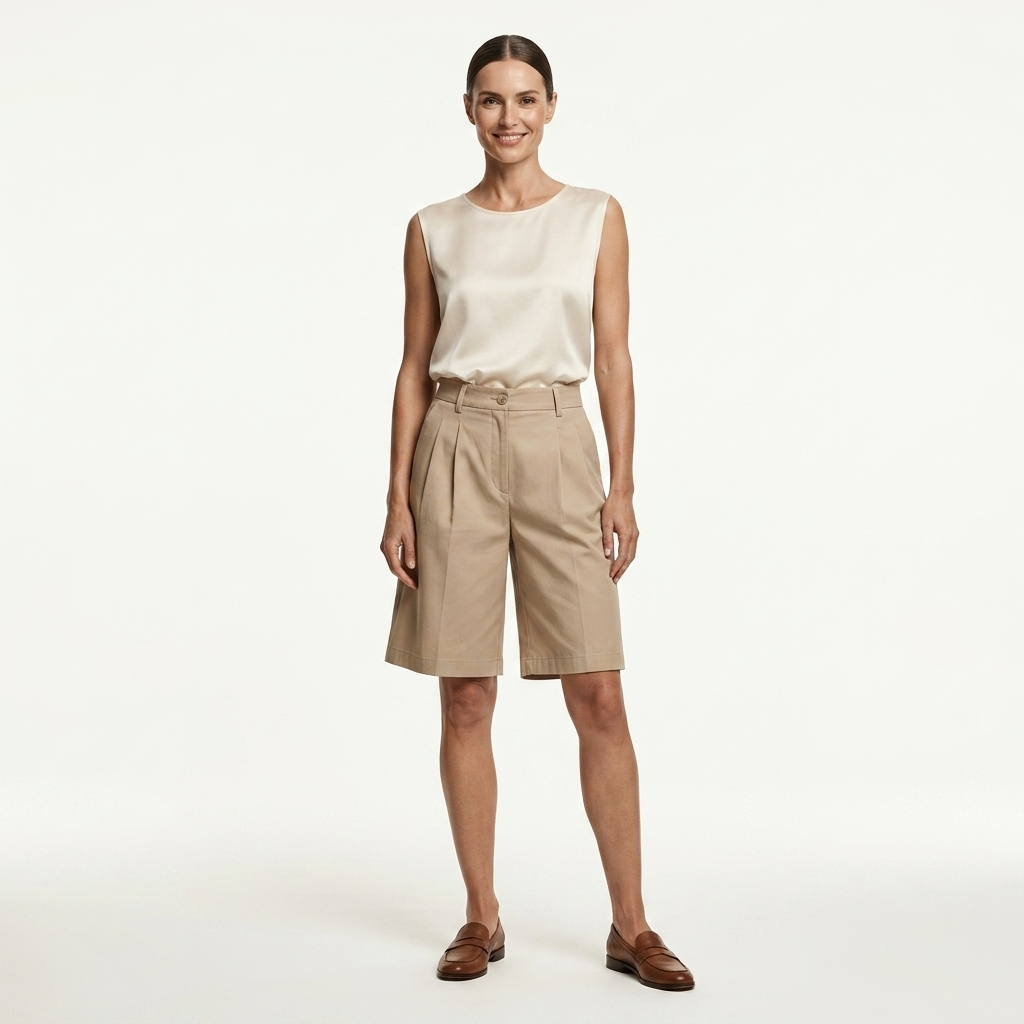 515140 Only Shorts Beige Donna