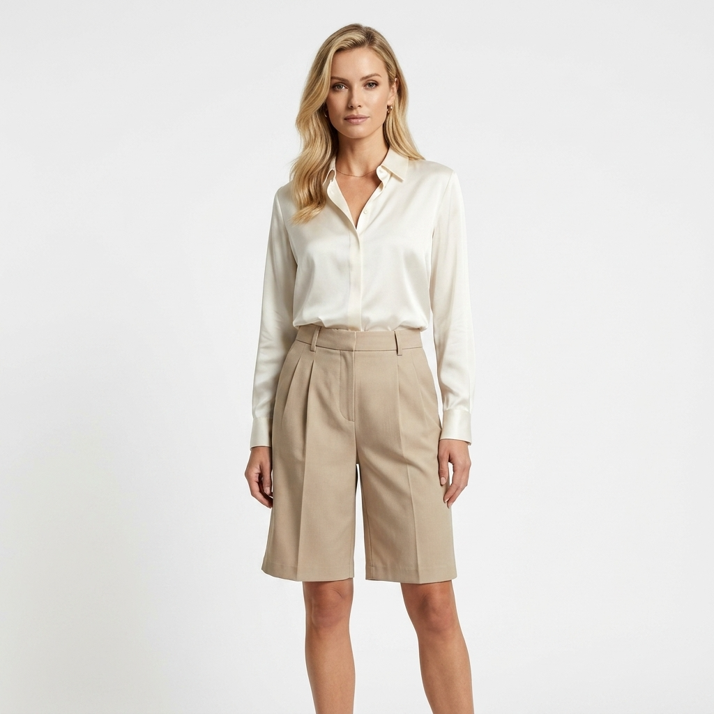515140 Only Shorts Beige Donna