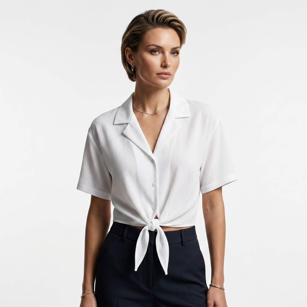 517461 Jacqueline De Yong Camicia Bianca Donna