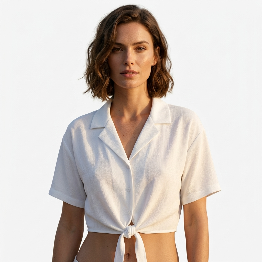 517461 Jacqueline De Yong Camicia Bianca Donna