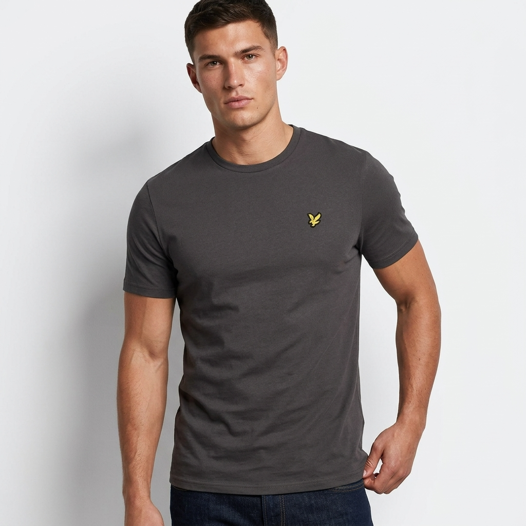 2341737 Lyle & Scott T-Shirt Grigio Uomo