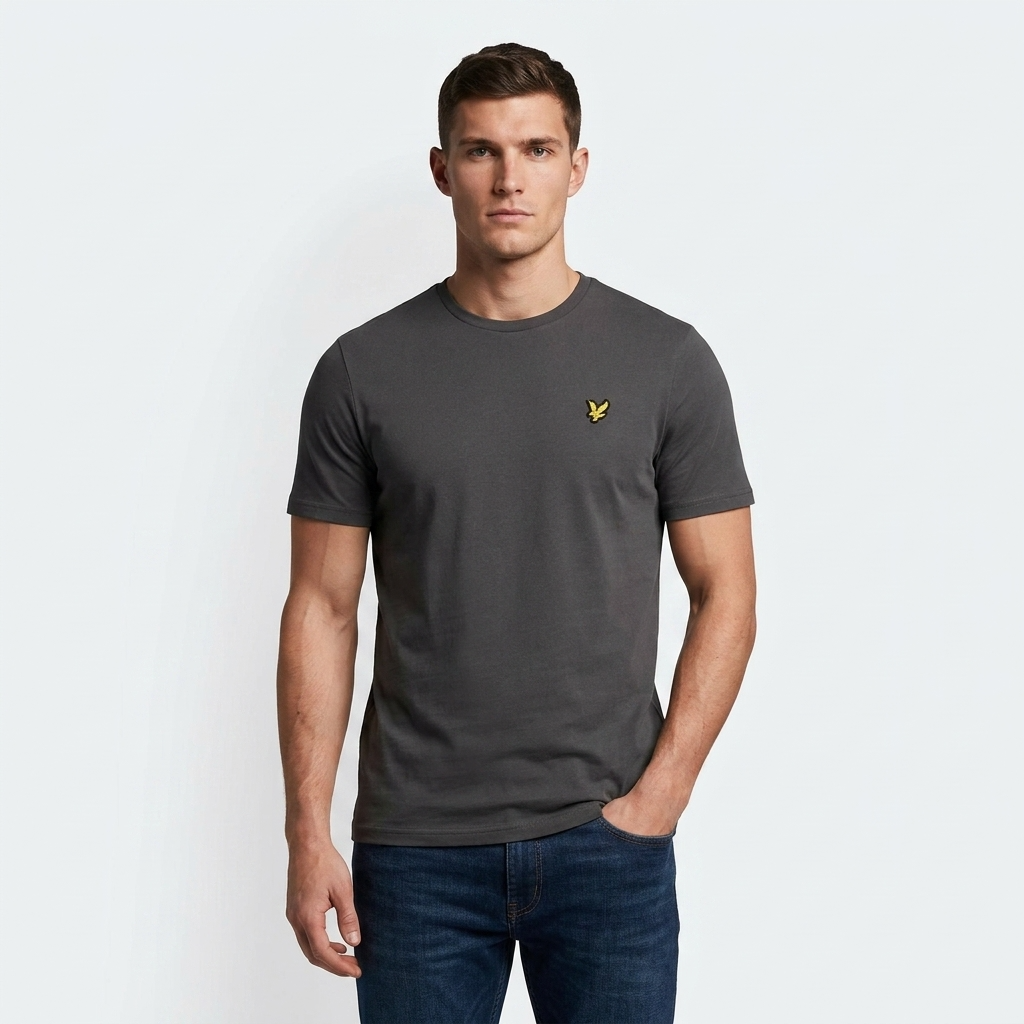2341737 Lyle & Scott T-Shirt Grigio Uomo