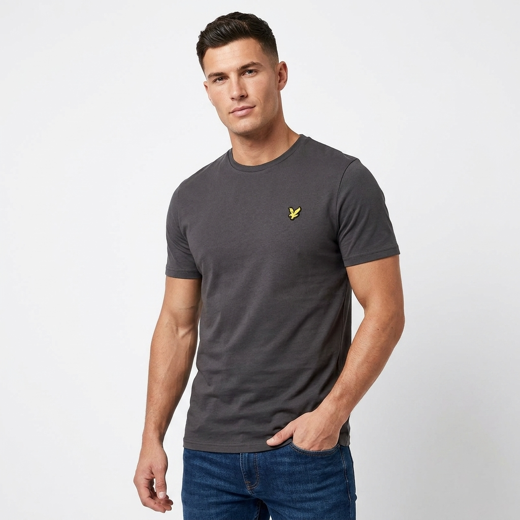 2341737 Lyle & Scott T-Shirt Grigio Uomo