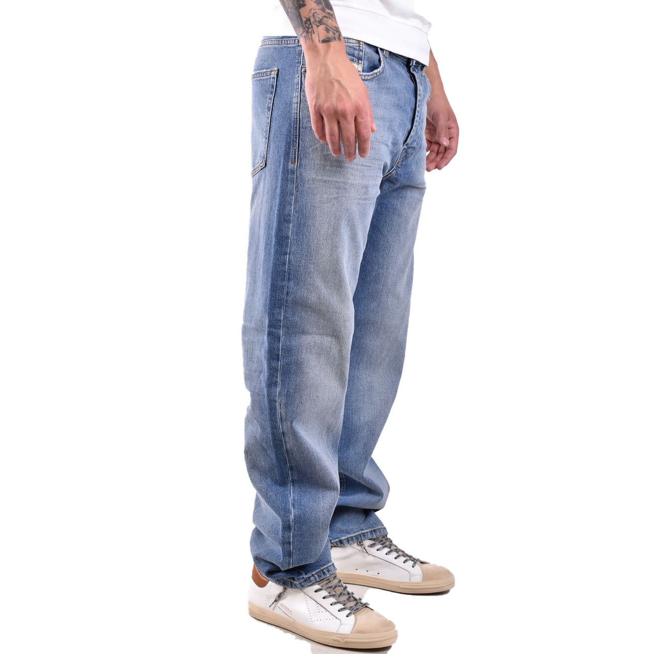 2428726 Diesel Jeans Blu Effetto Consumato Uomo