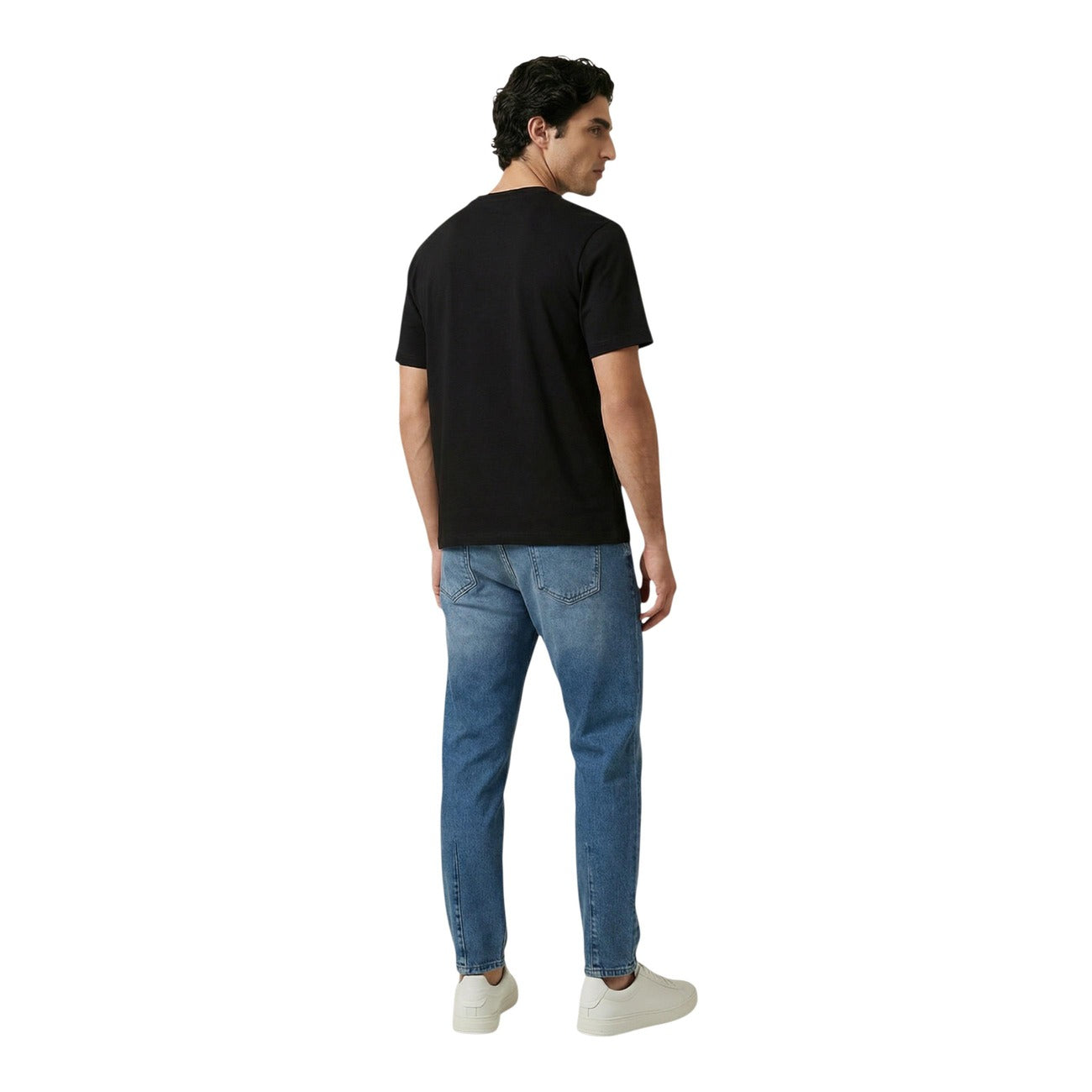 2451654 Antony Morato T-Shirt Nera 100% Cotone Uomo
