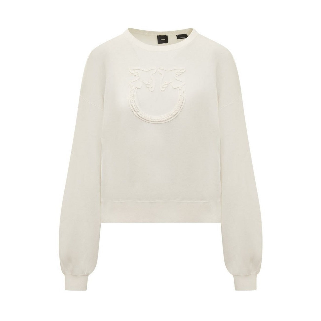 2423065 Pinko Felpa Bianca Donna Cotone 67% Poliammide 33%