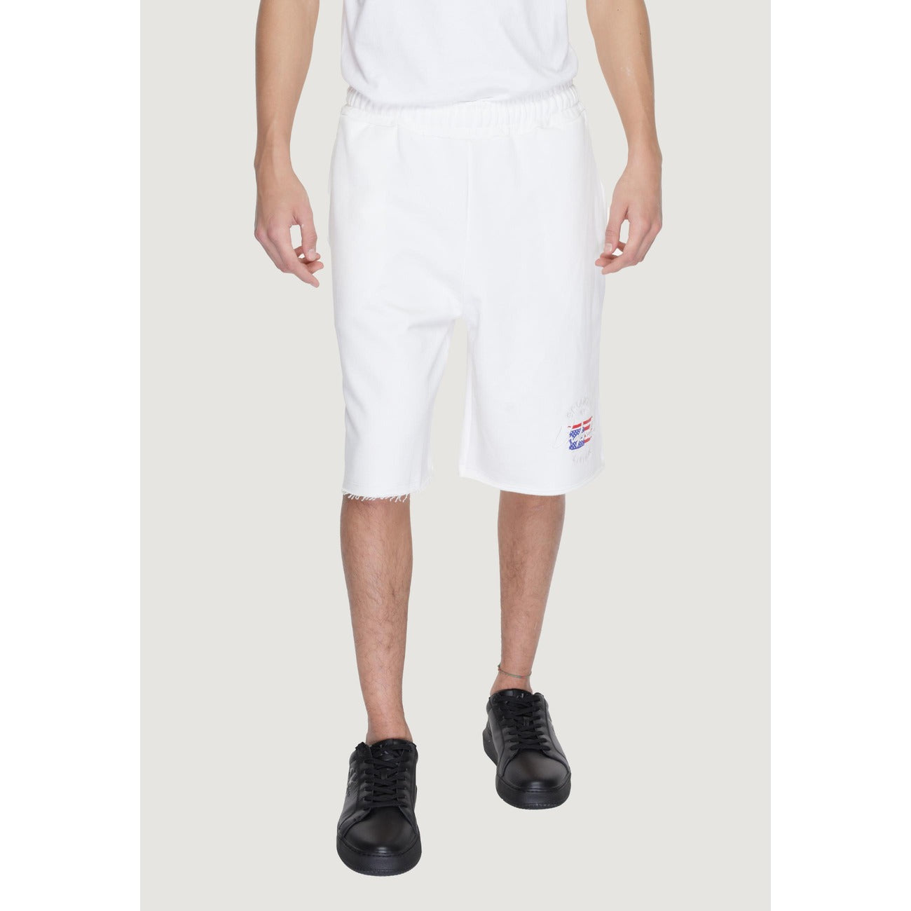 2236976 Underclub Bermuda Bianco Stampa Uomo