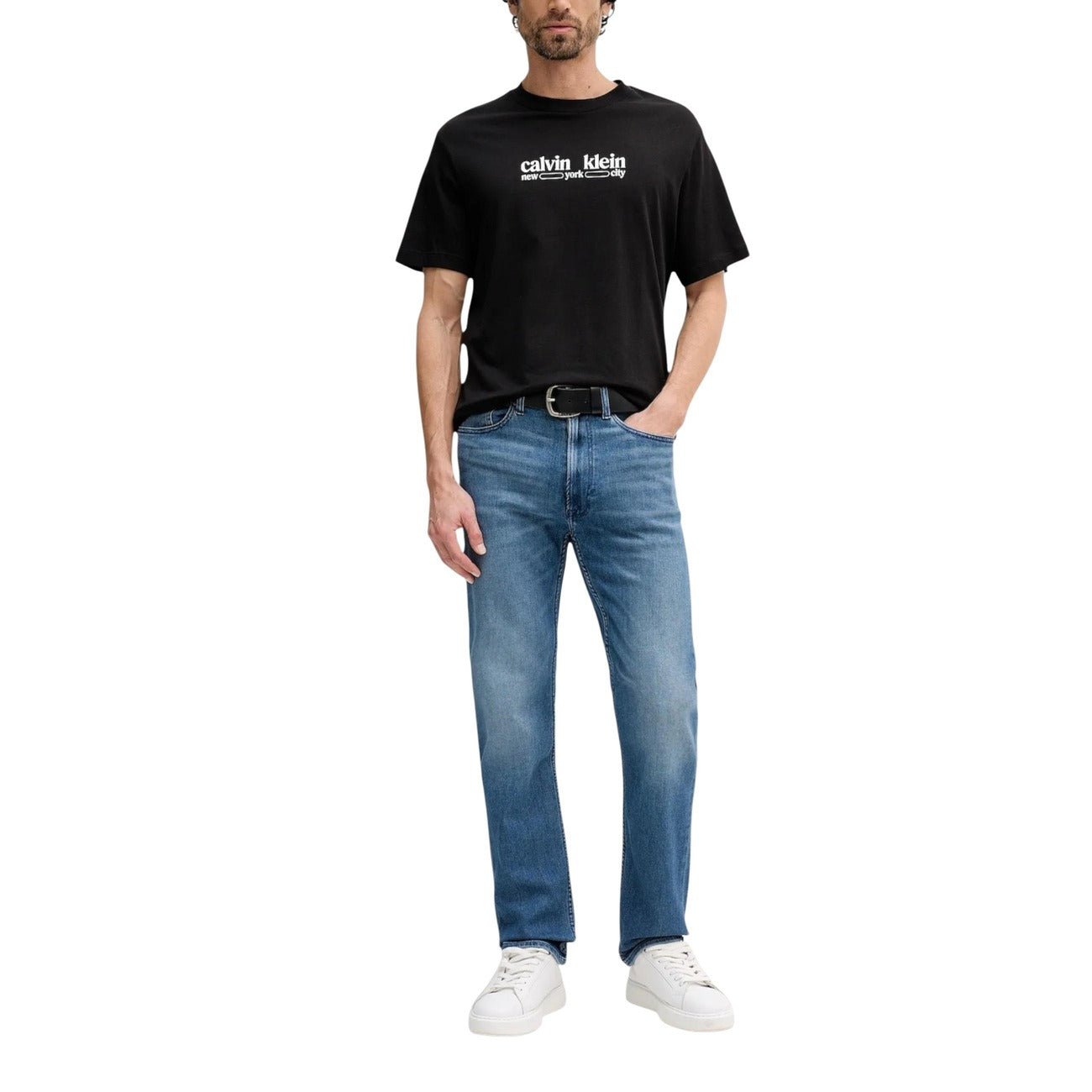 2452100 Calvin Klein Jeans Jeans Blu Uomo