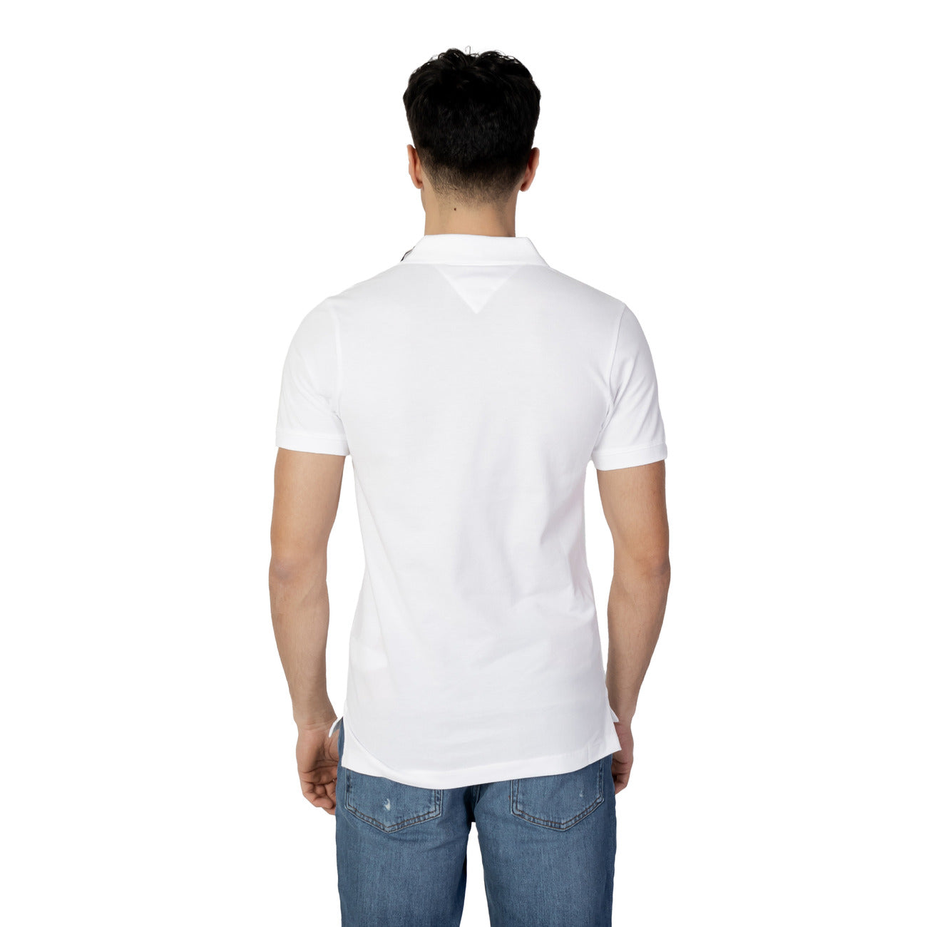 426594 Tommy Hilfiger Jeans Polo Bianco Uomo