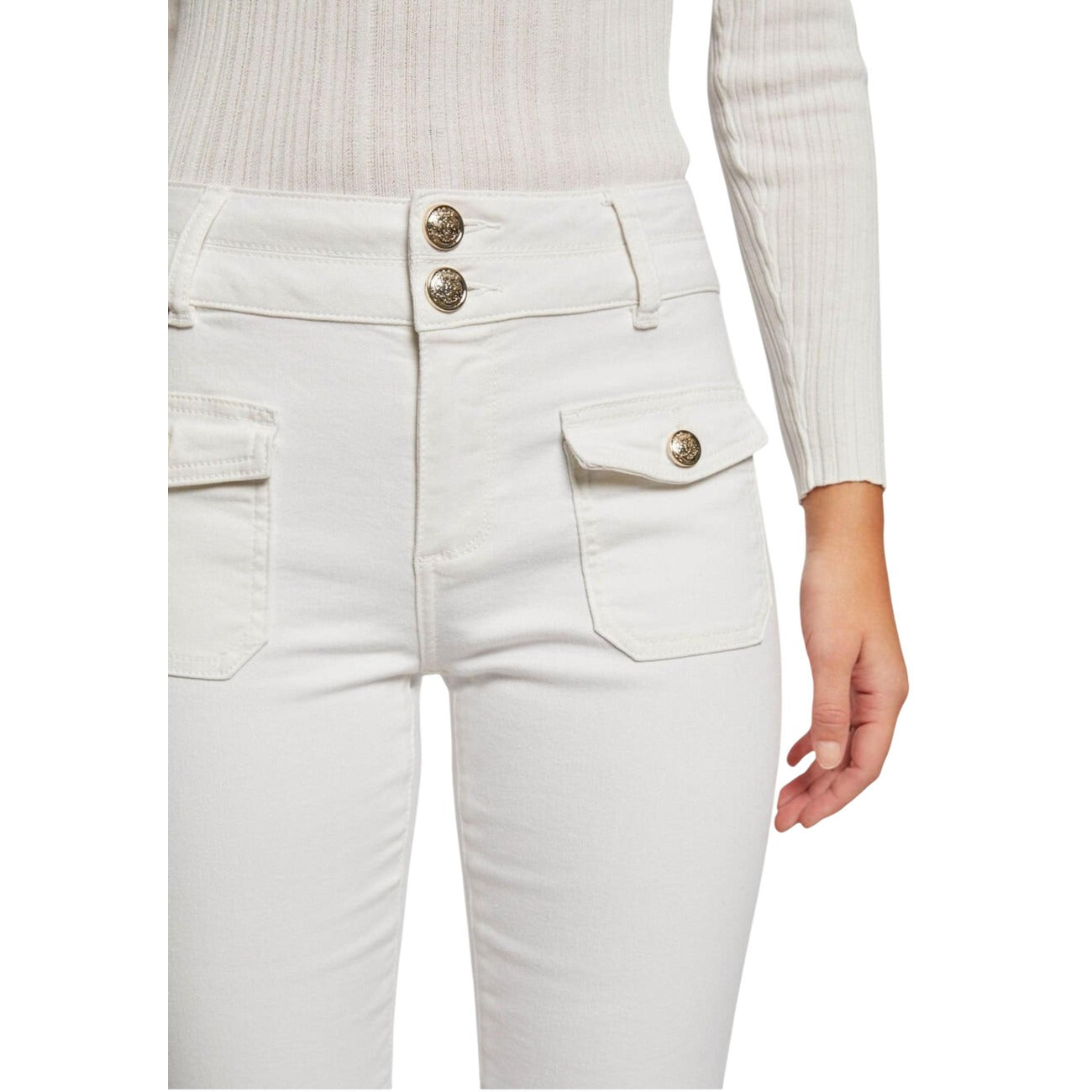 510418 Morgan De Toi Jeans Bianchi Donna Primavera/Estate