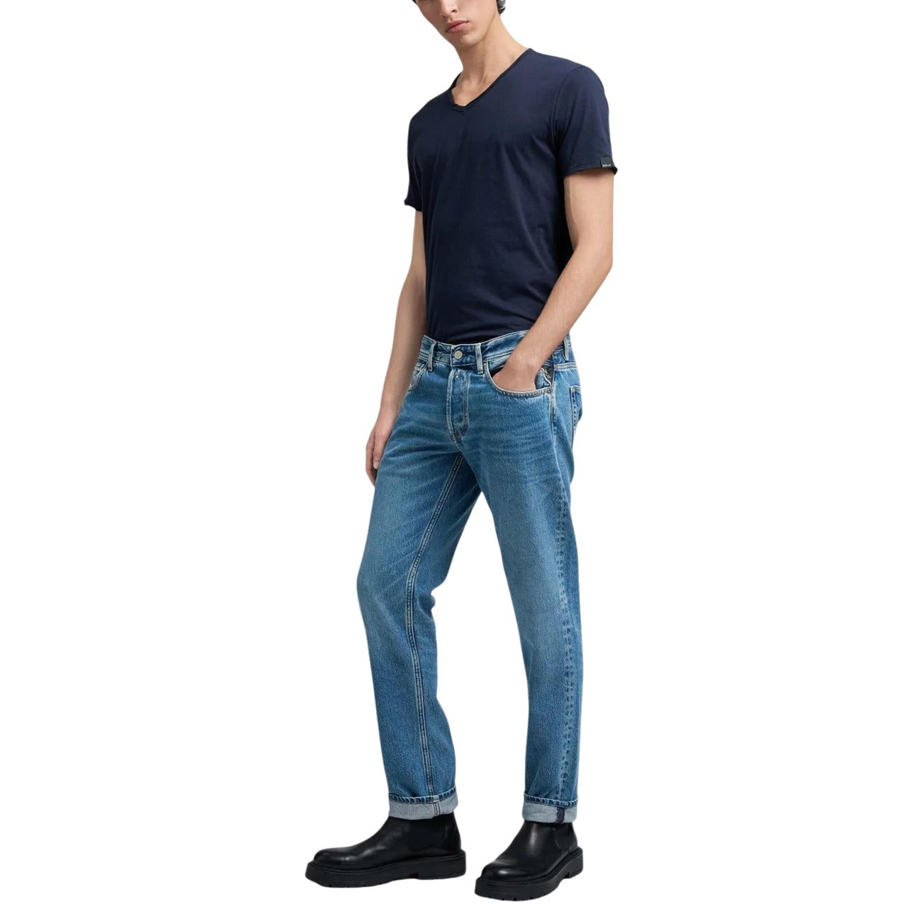 2451766 Replay Jeans Azzurro Uomo