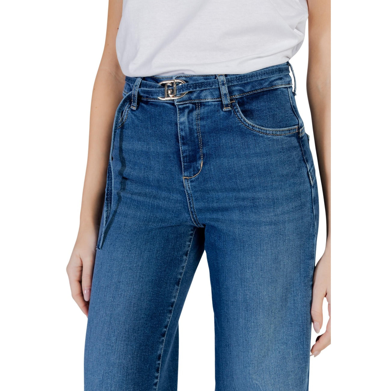 505419 Liu Jo Jeans Blu Cotone Donna