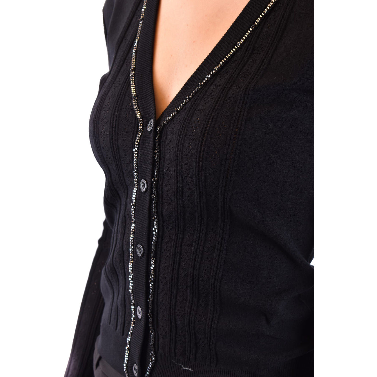 2425939 Boutique Moschino Cardigan Nero Donna