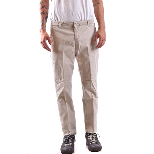 2429974 Dondup Pantaloni Beige 100% Cotone Uomo