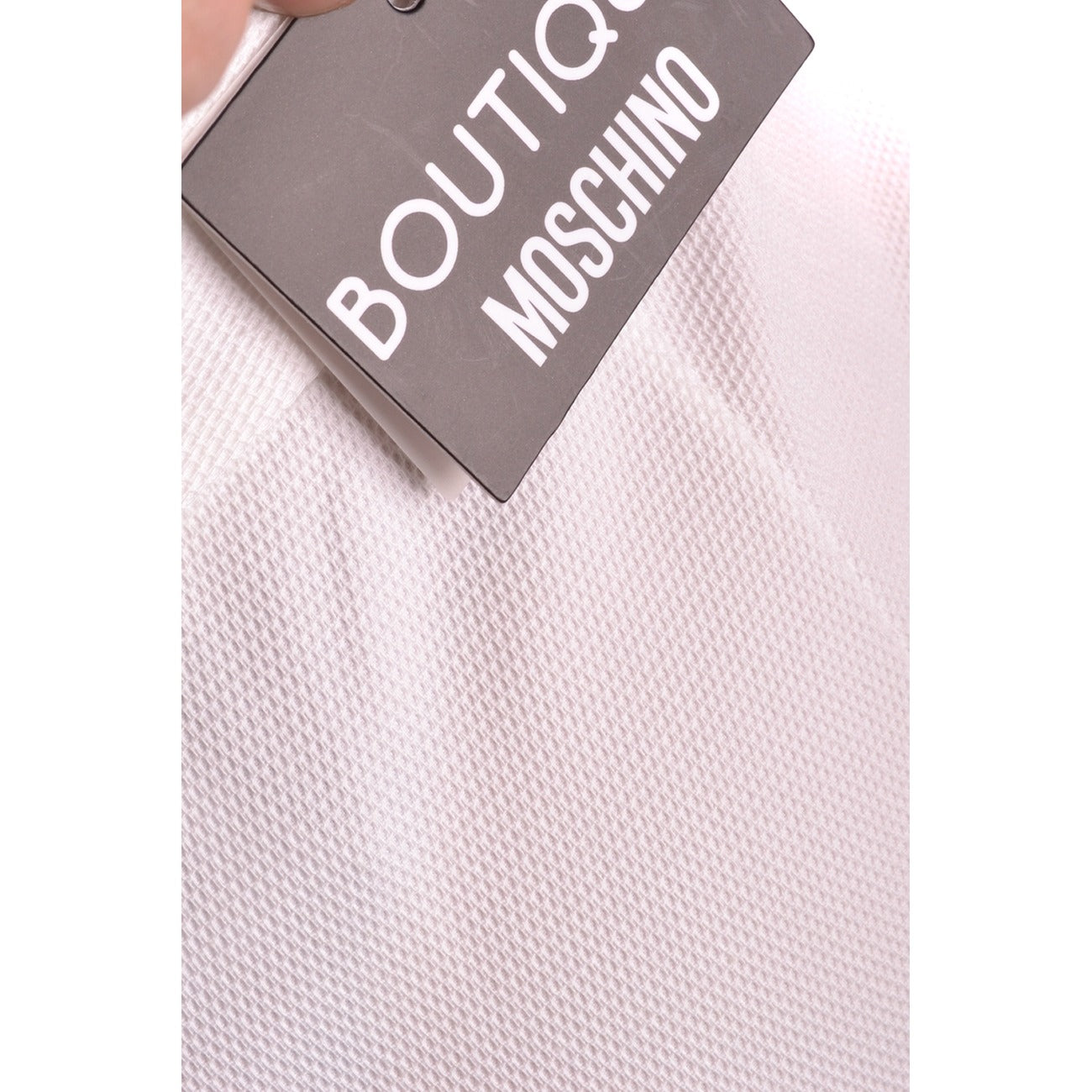 487174 Moschino Pantaloni Bianchi Donna Primavera/Estate