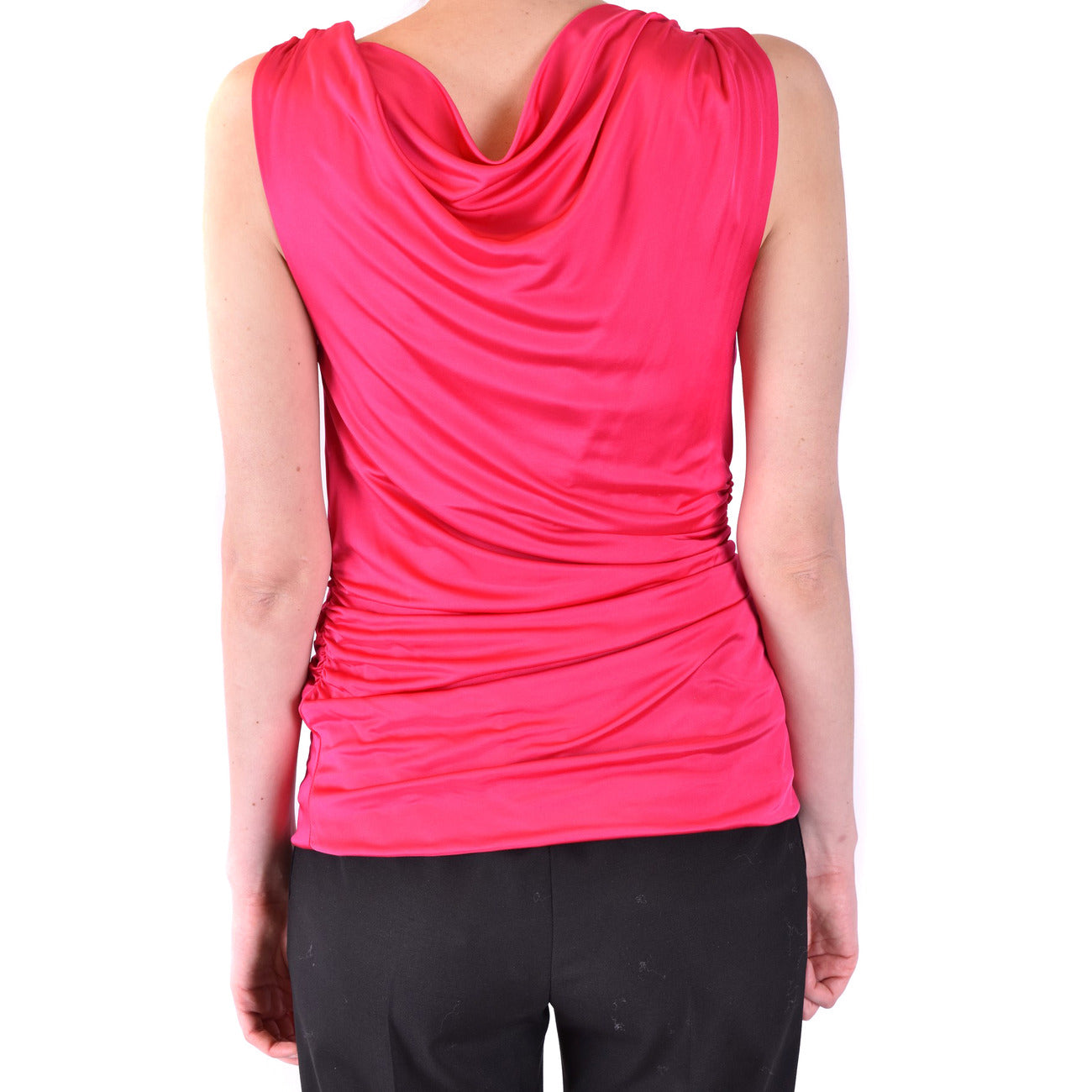 2438927 Pinko Canotta Rosa Viscosa Donna