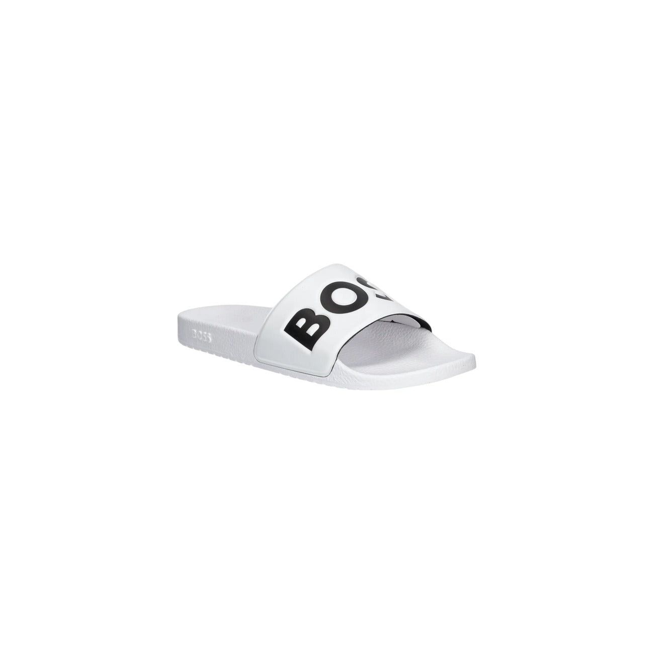 2384948 Boss Ciabatte Bianco Stampa Uomo