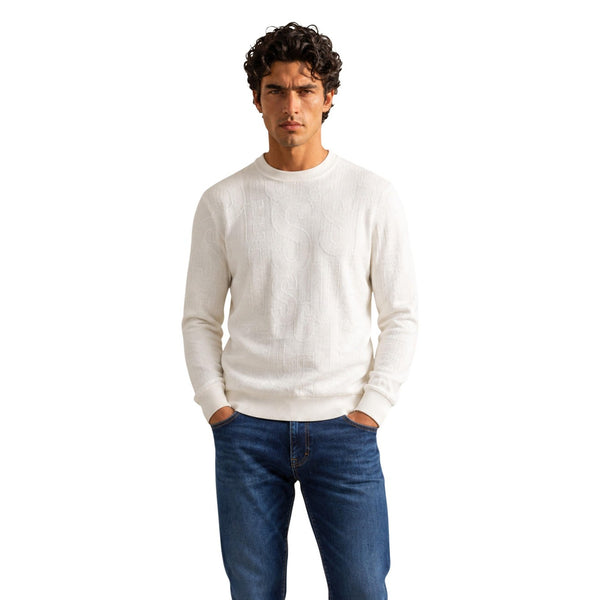 Nestor Allover Logo Sweater  Maglia Uomo