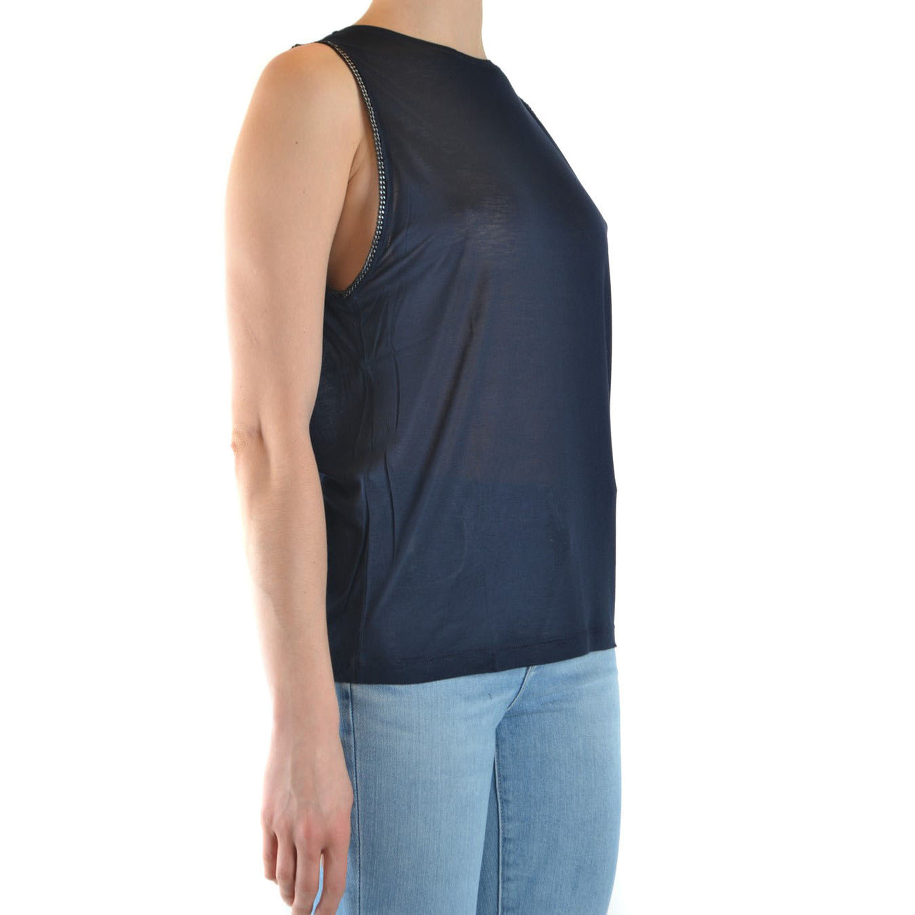 488911 Dondup Canotta Blu Donna