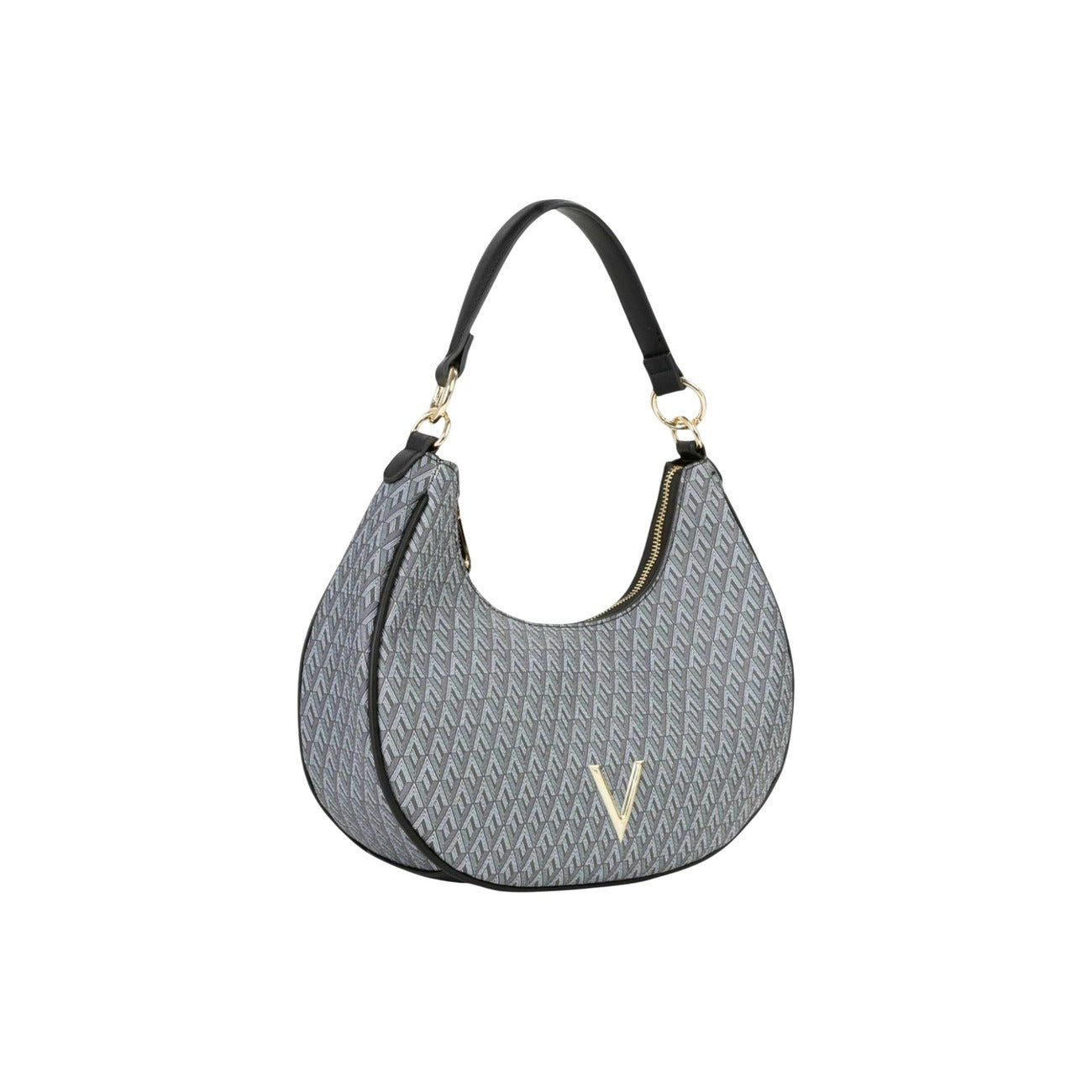 2455395 Valentino Bags Borsa Nera Tracolla Poliuretano