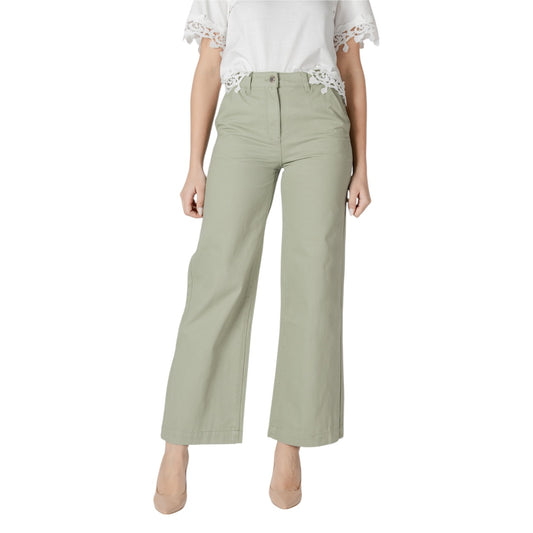 485260 Morgan De Toi Pantaloni Verde Donna Primavera/Estate
